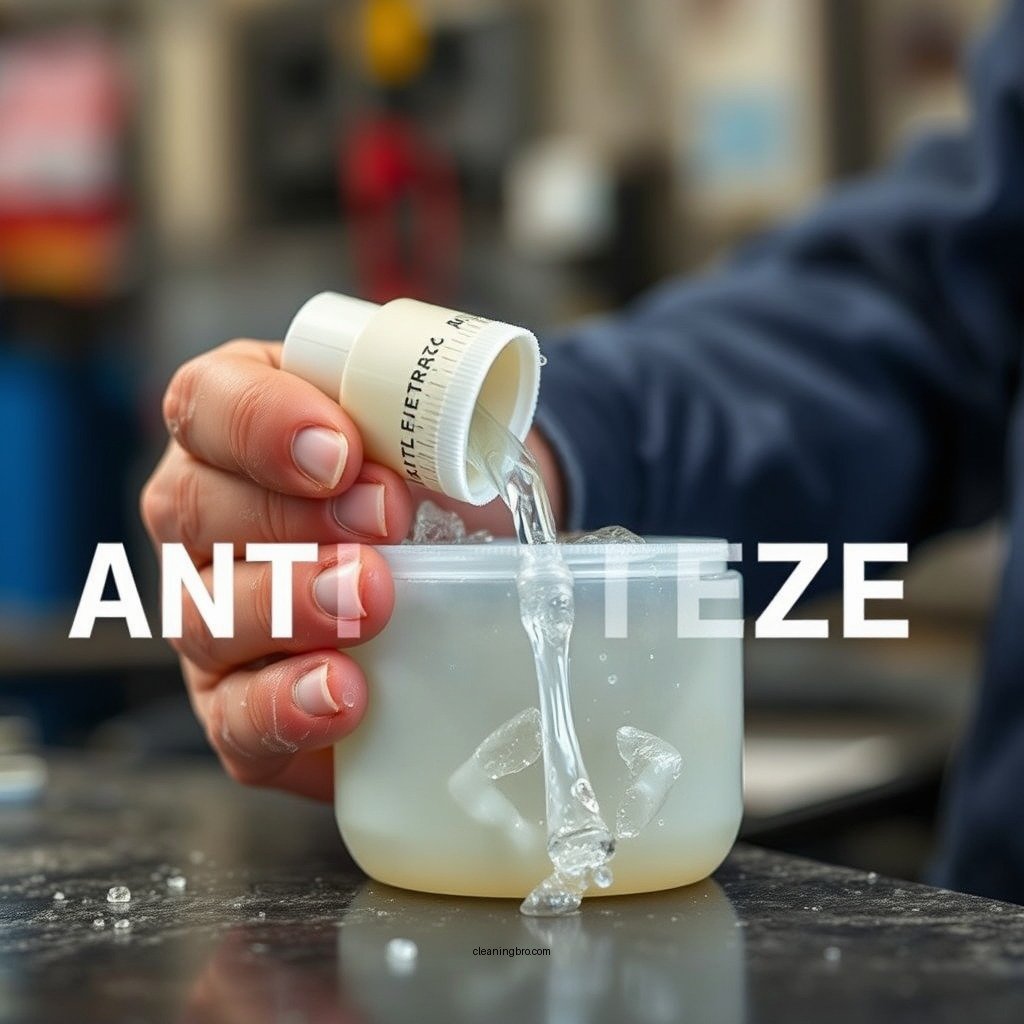 Safety Precautions - how to clean up antifreeze