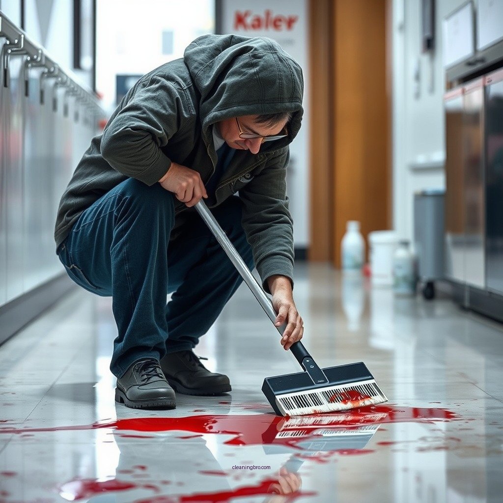 Initial Cleanup Steps - how to clean up blood on floor