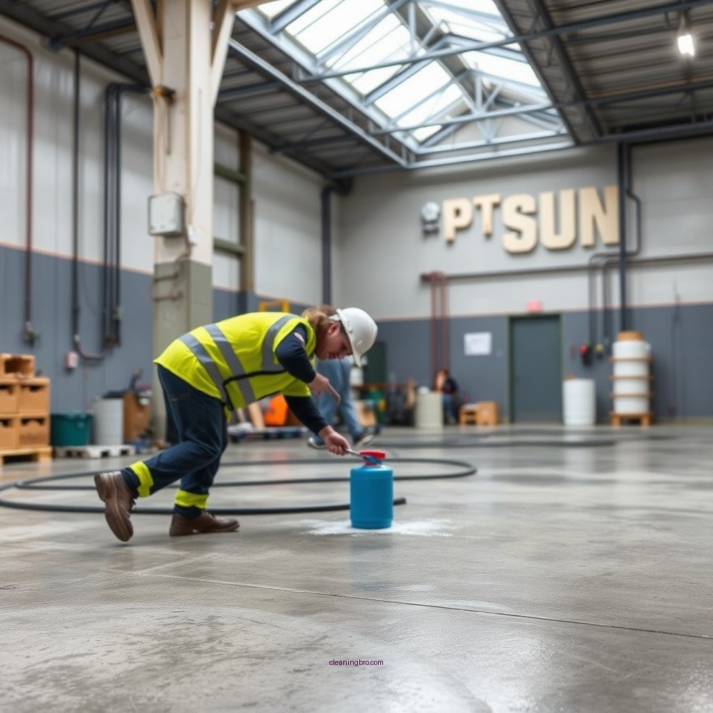 Understanding Calcium Chloride Brine - how to clean up calcium chloride brine on concrete floor