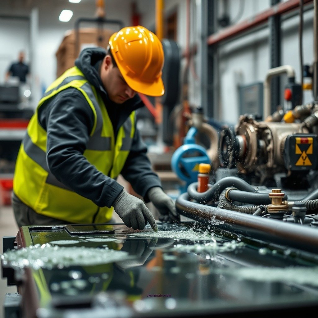 Assessing the Spill - how to clean up coolant