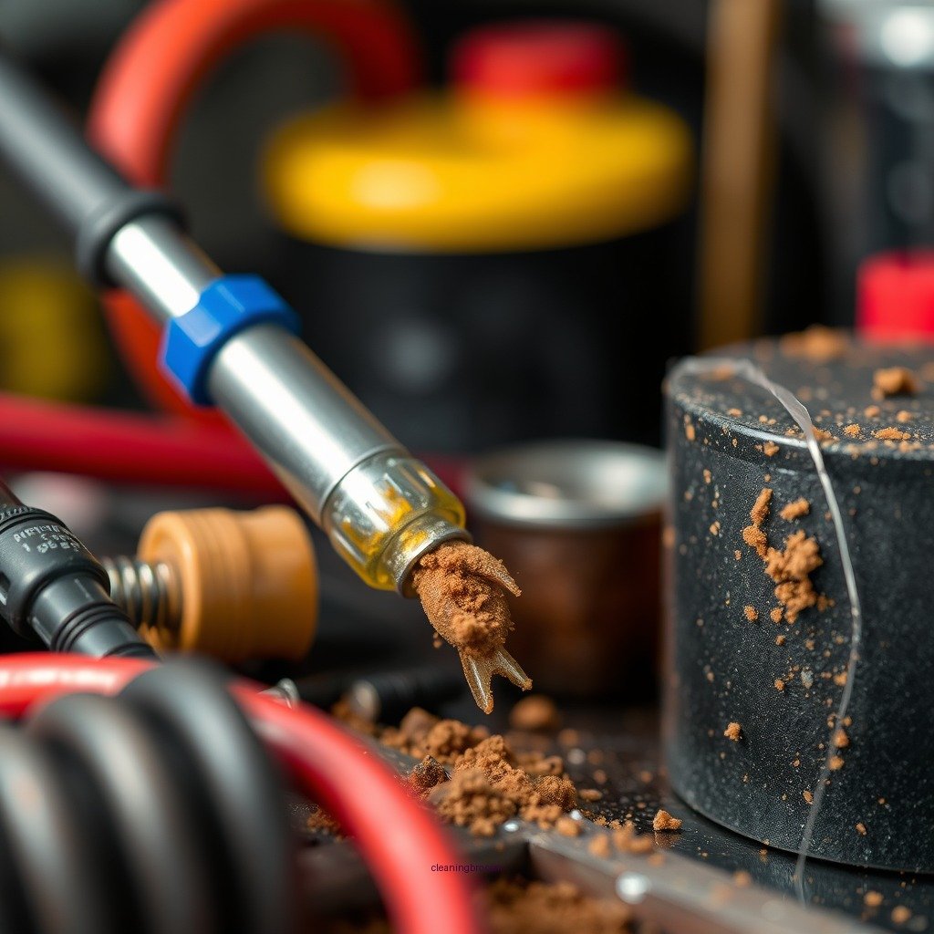 Gathering Supplies - how to clean up coolant