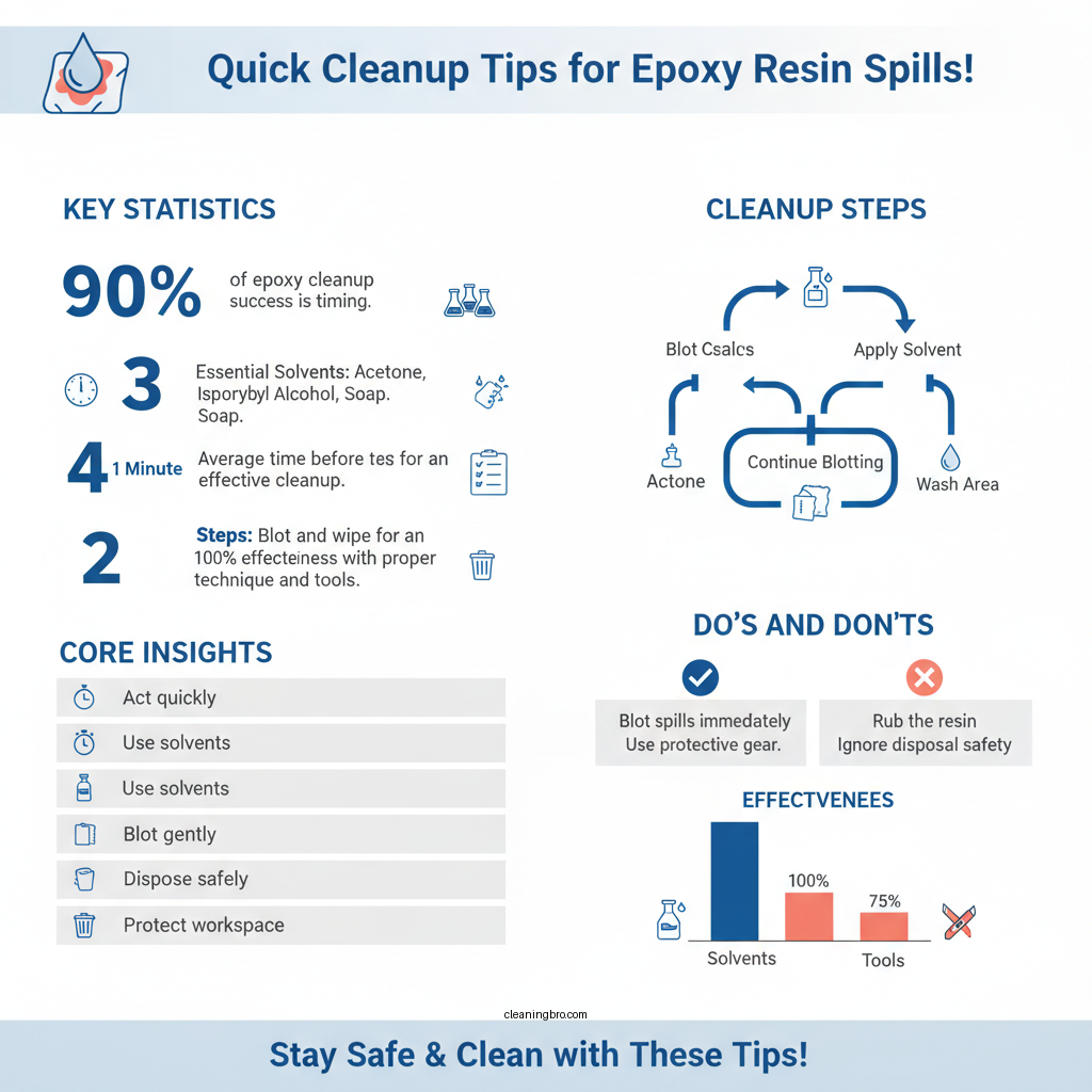 how to clean up epoxy resin - Data Infographic and Statistics