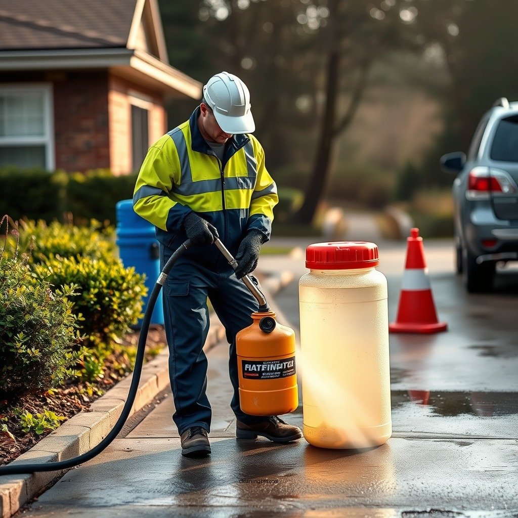 Assess the Spill and Ensure Safety - how to clean up gas spill in driveway