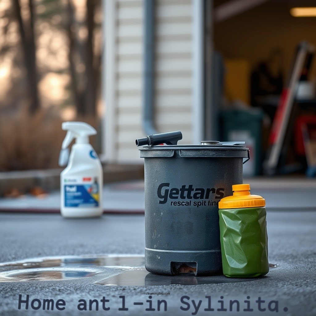 Gather Necessary Supplies - how to clean up gas spill in driveway