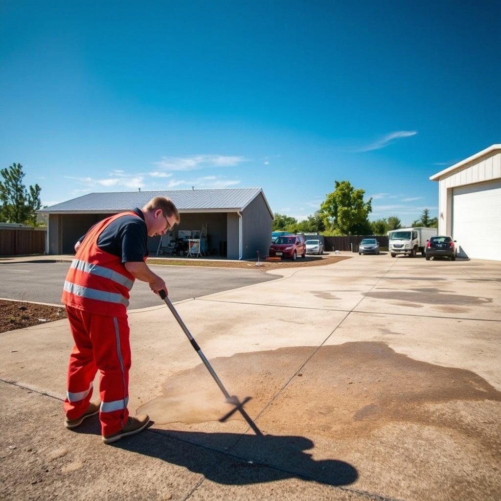 Assessing the Spill - how to clean up gasoline spill on driveway