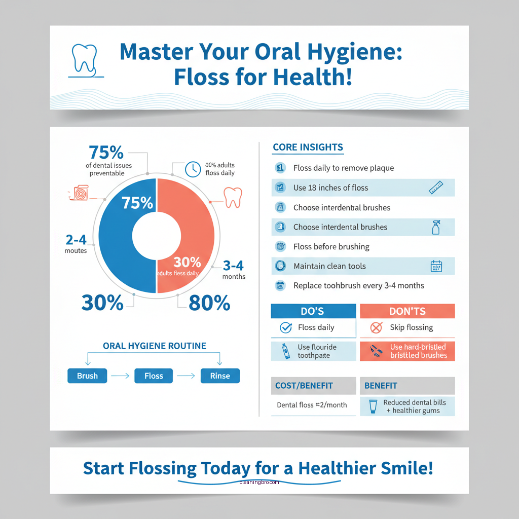 how to clean up my mouth - Data Infographic and Statistics