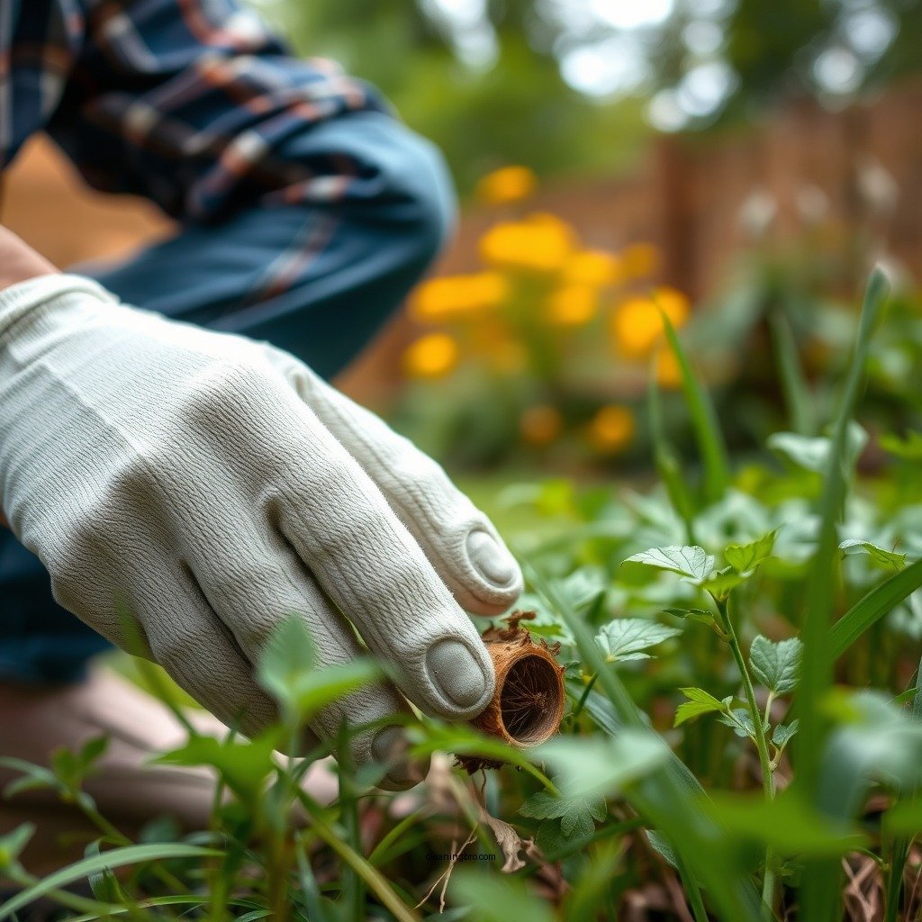 Create a Cleanup Plan - how to clean up overgrown backyard