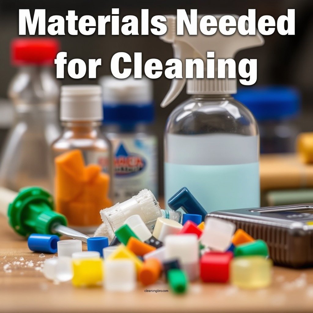 Materials Needed for Cleaning - how to clean up silicone lube