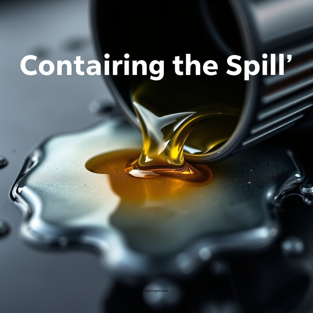 Containing the Spill - how to clean up spilled antifreeze