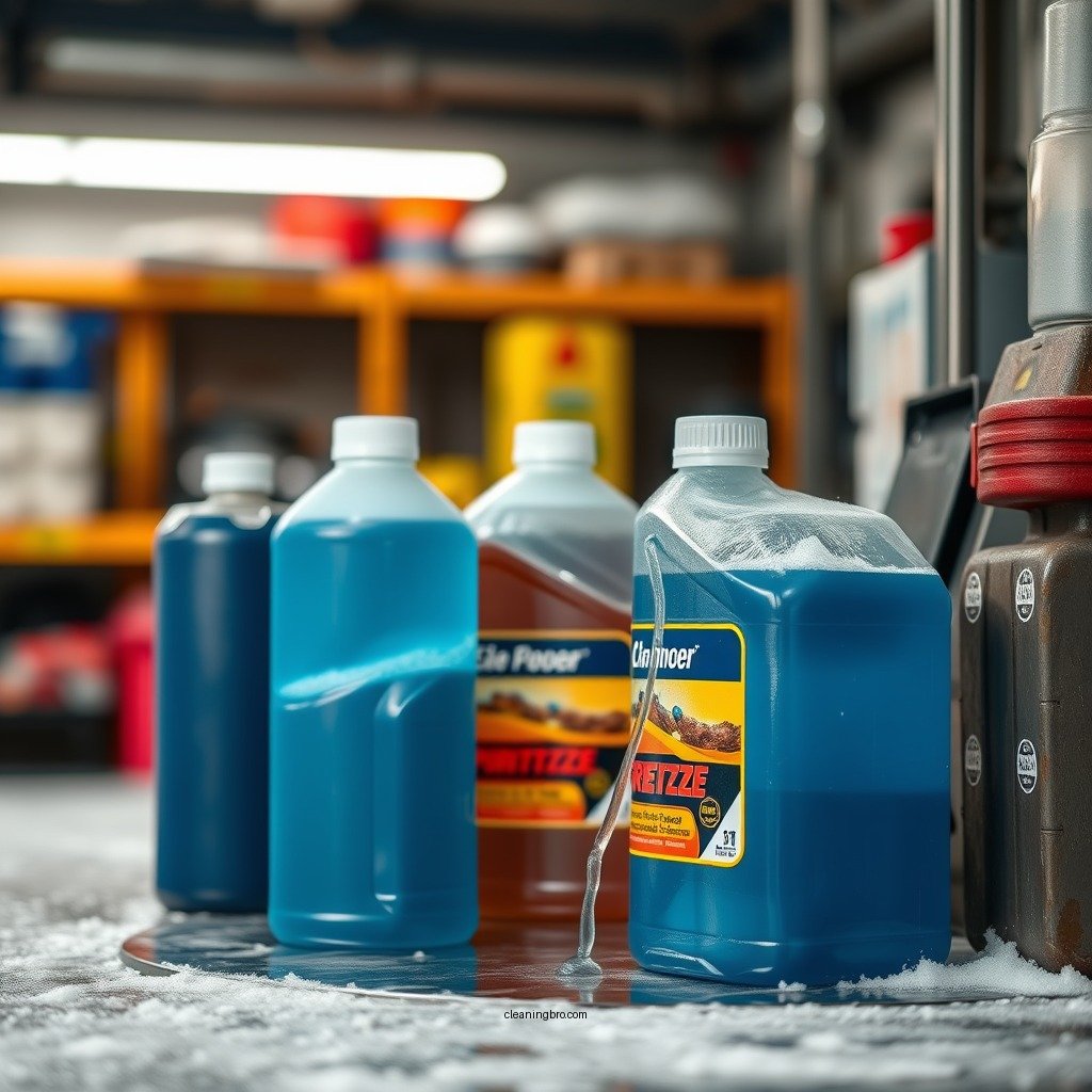 Understanding Antifreeze - how to clean up spilled antifreeze