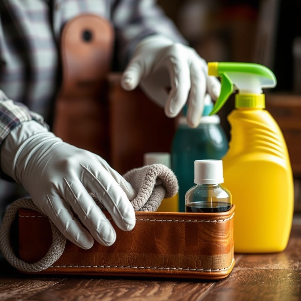 Essential Cleaning Supplies - how to clean vachetta leather