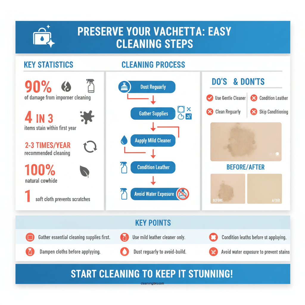 how to clean vachetta leather - Data Infographic and Statistics
