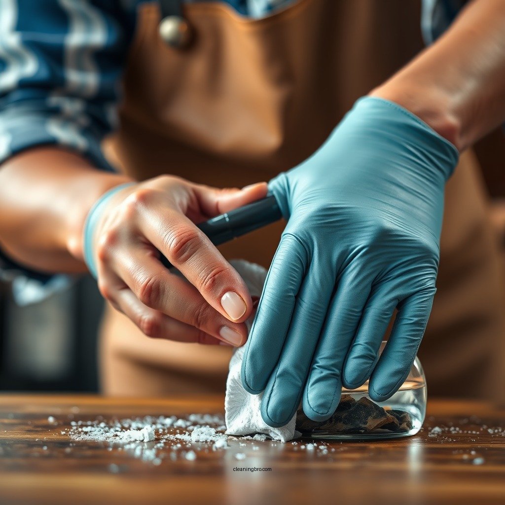 Step-by-Step Cleaning Process - how to clean vachetta leather