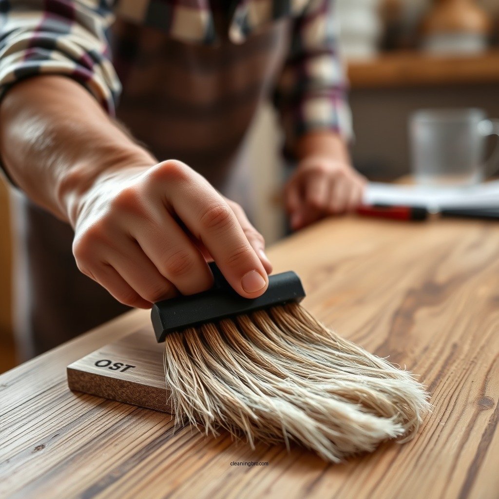 Step-by-Step Cleaning Process - how to clean varnished wood
