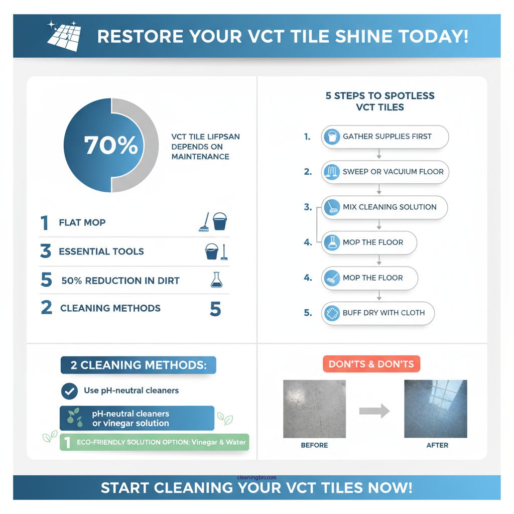 how to clean vct tile - Data Infographic and Statistics