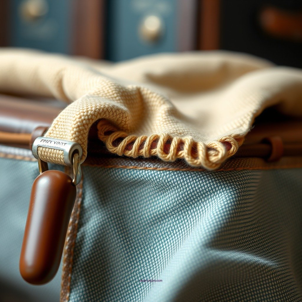 Cleaning Fabric Vintage Luggage - how to clean vintage luggage