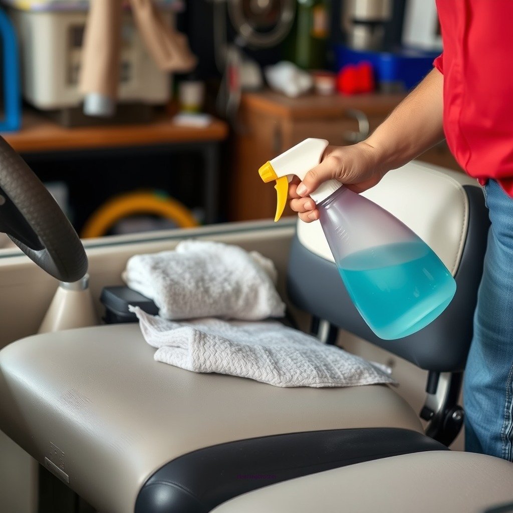 Essential Cleaning Supplies - how to clean vinyl boat seats of mildew