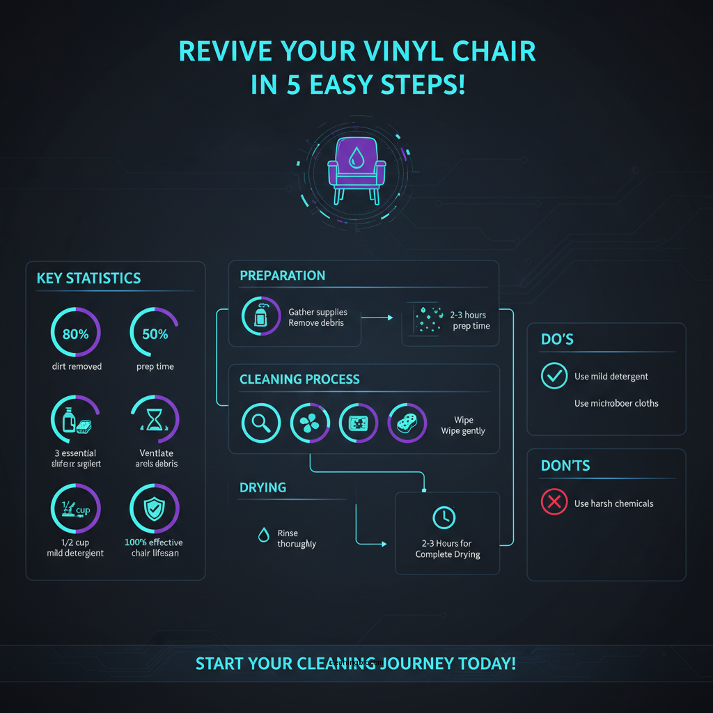 how to clean vinyl chair - Data Infographic and Statistics