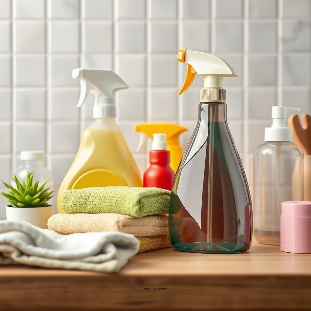 Essential Cleaning Supplies - how to clean vinyl fabric