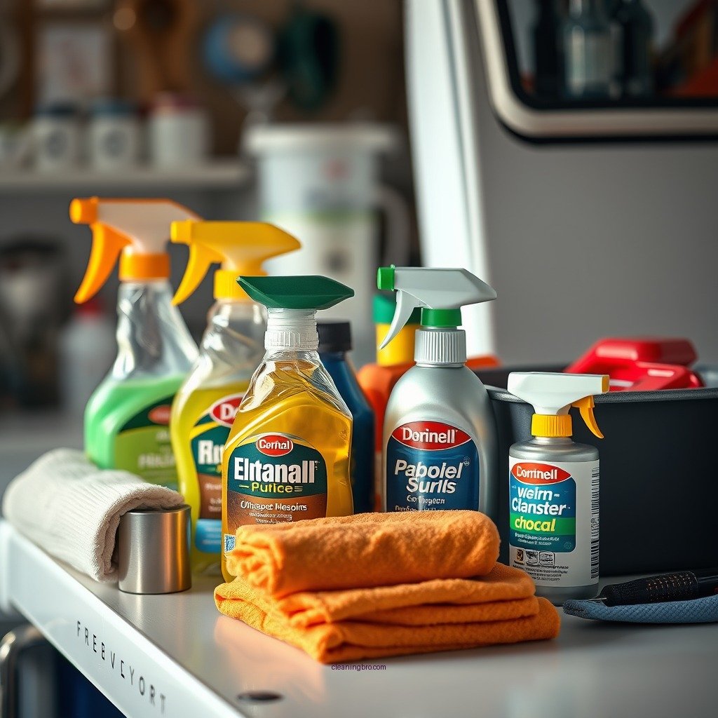 Essential Cleaning Supplies - how to clean vinyl on a boat