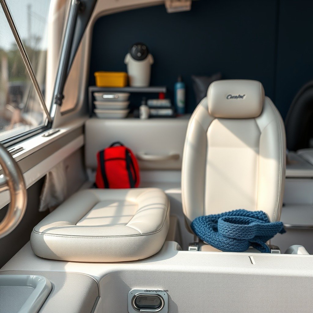 Essential Cleaning Supplies - how to clean vinyl seats in boat