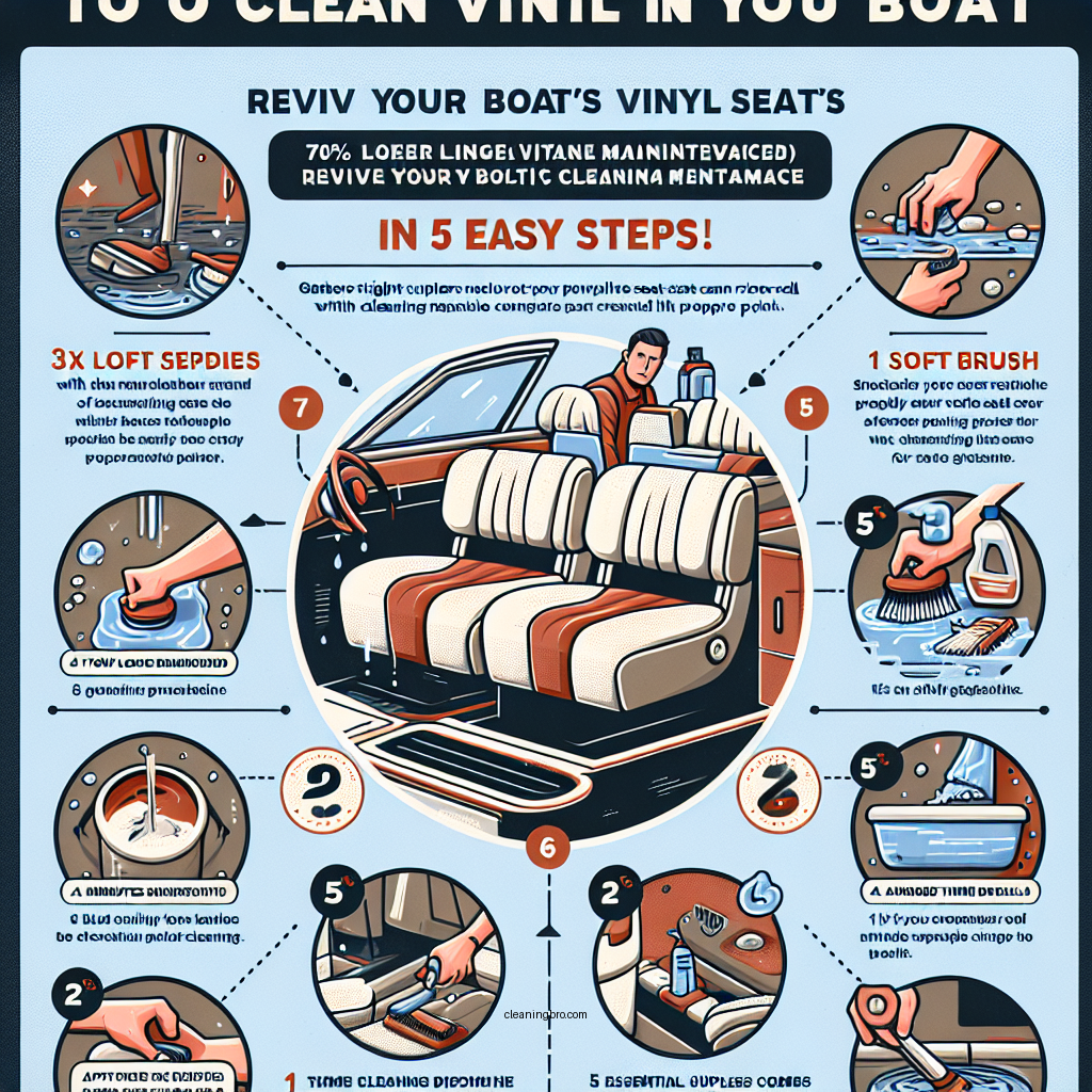 how to clean vinyl seats in boat - Data Infographic and Statistics