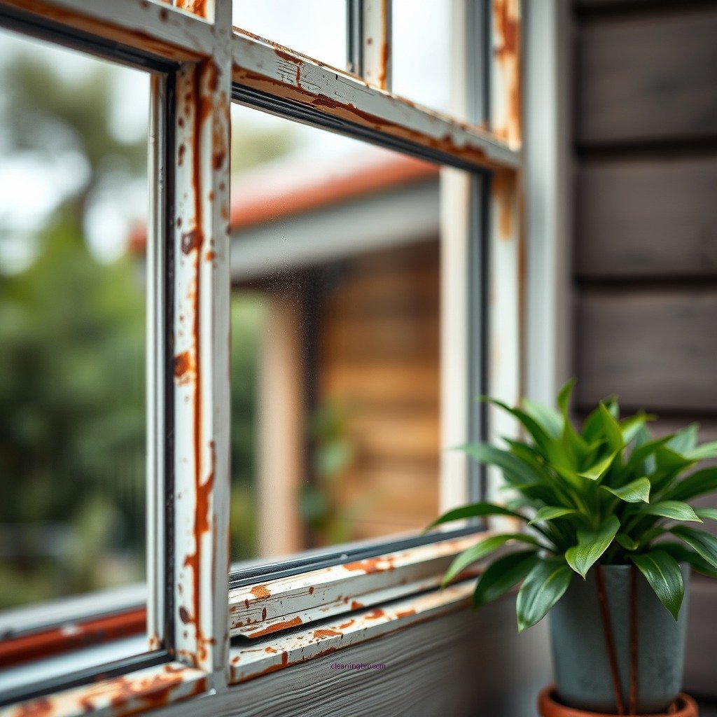 Clean the Window Frames - how to clean vinyl window