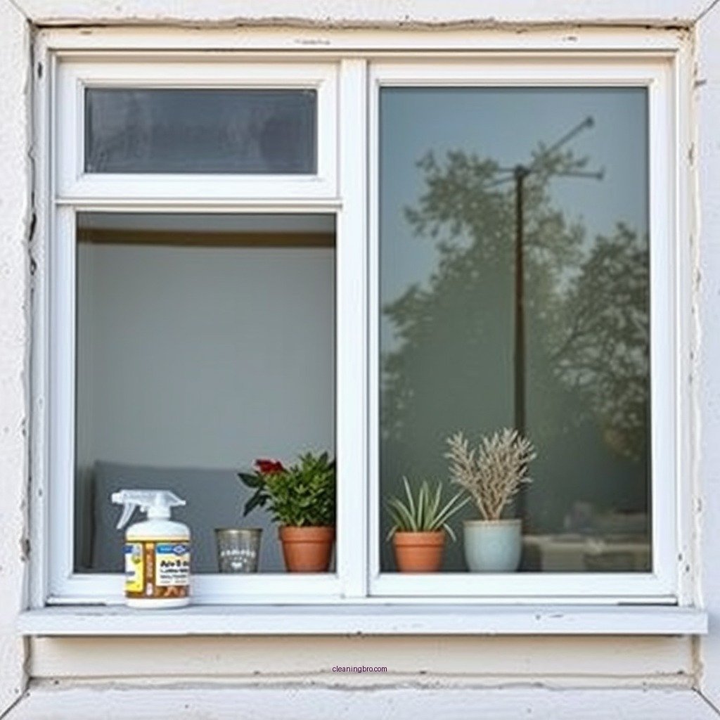 Gather Your Supplies - how to clean vinyl window
