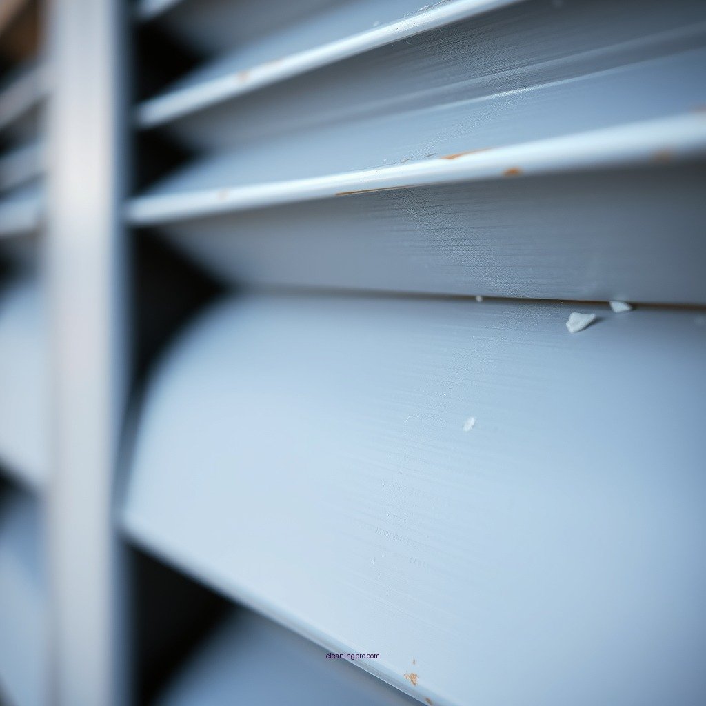 Dust and Debris Removal - how to clean vinyl window shutters