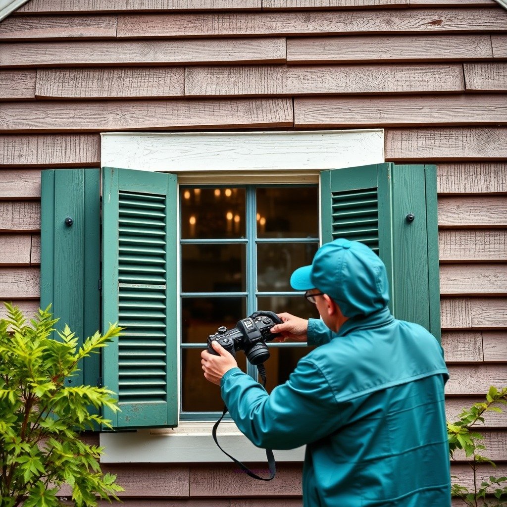 Prepare the Area - how to clean vinyl window shutters