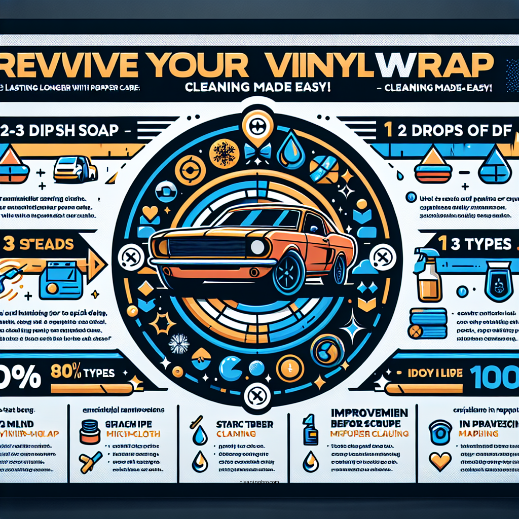 how to clean vinyl wrap - Data Infographic and Statistics