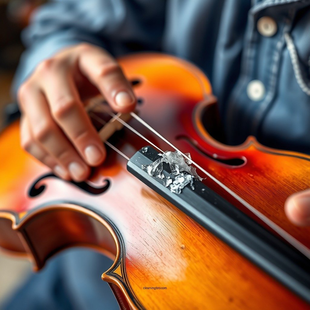 Step-by-Step Cleaning Process - how to clean violin