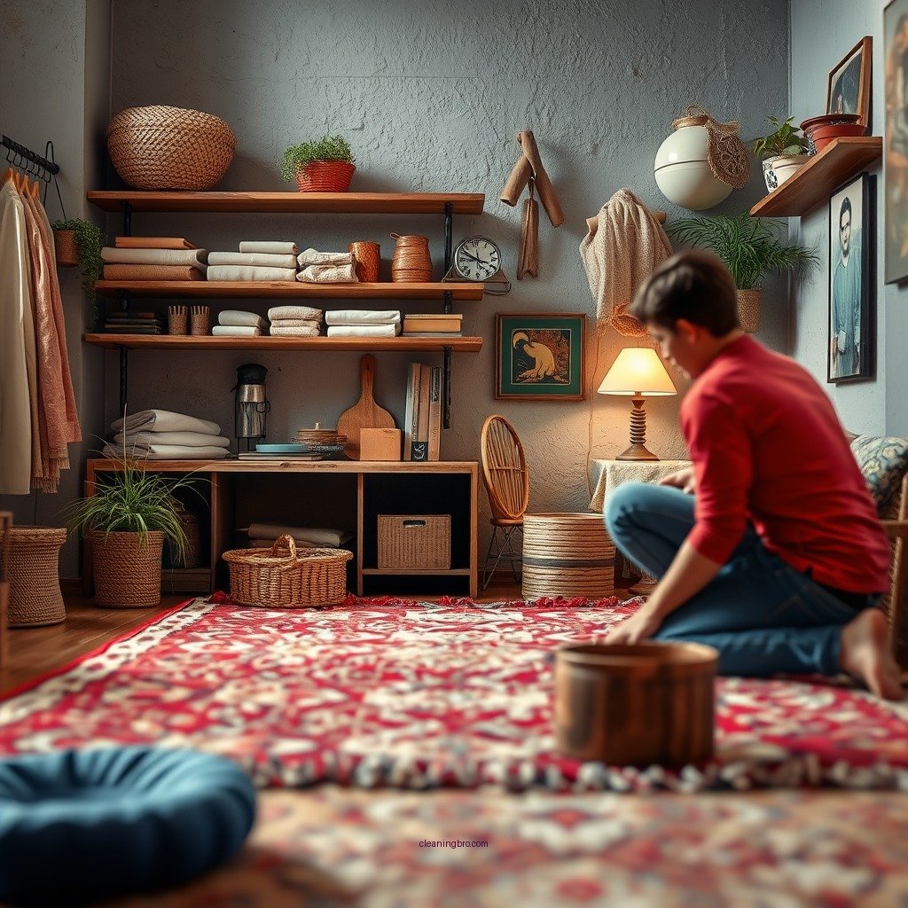 Regular Maintenance - how to clean viscose rug