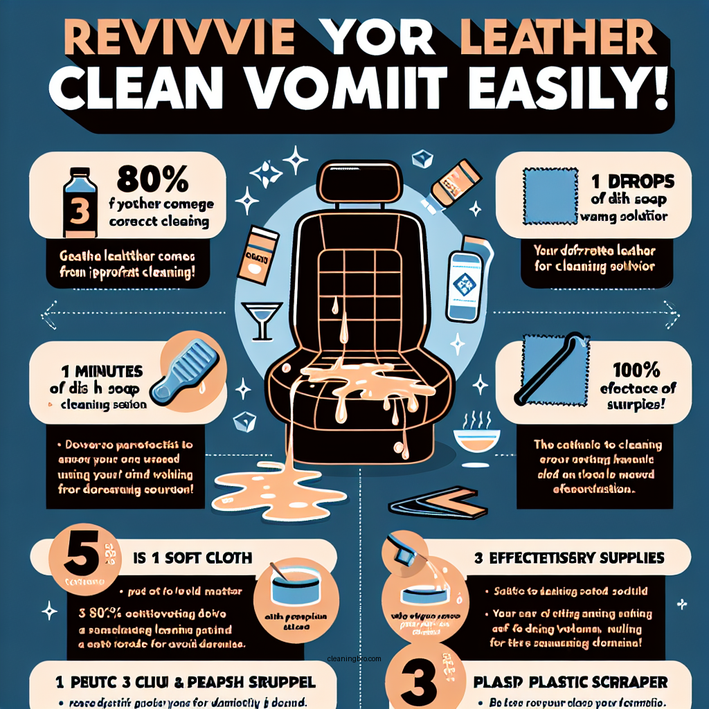 how to clean vomit out of perforated leather seats - Data Infographic and Statistics