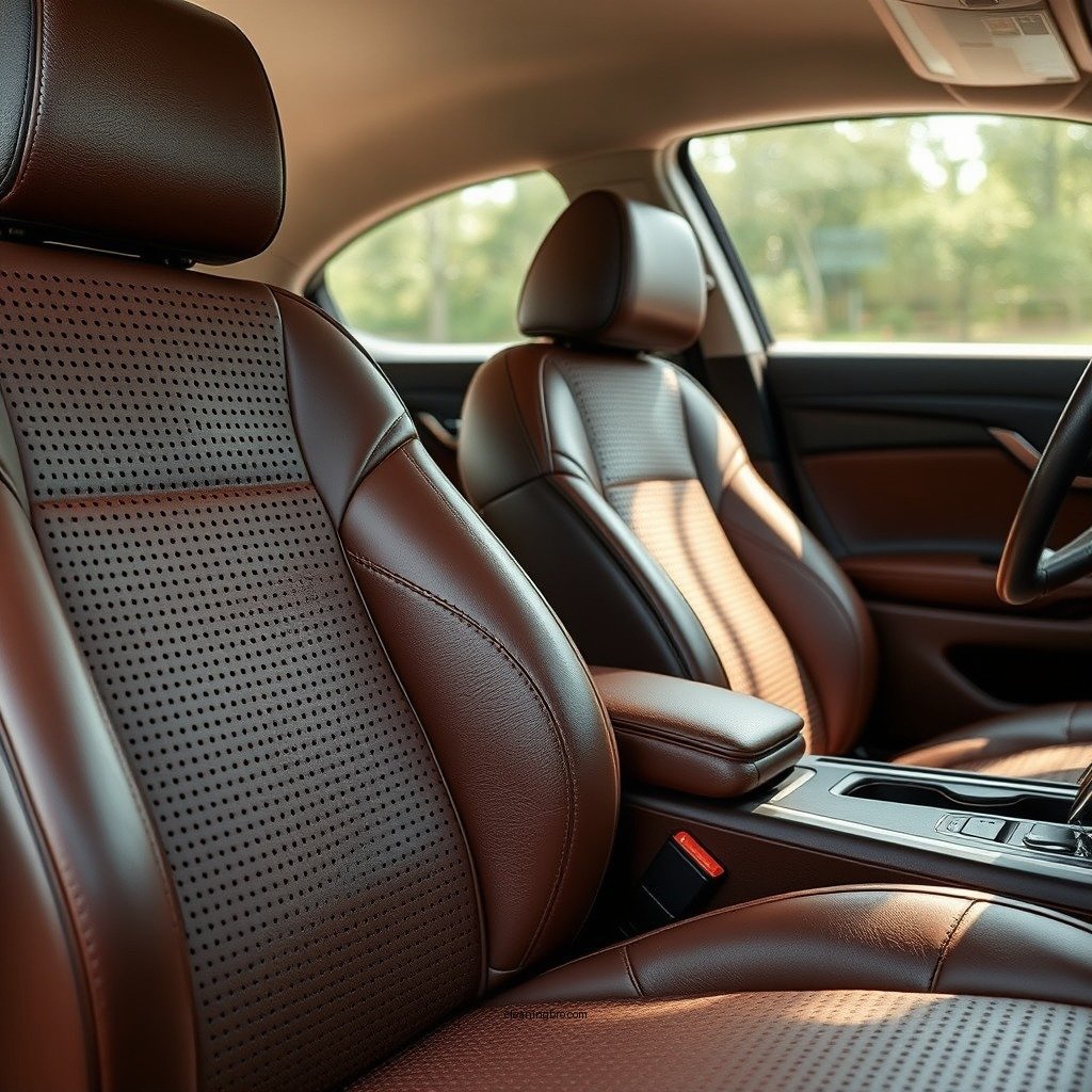 Understand the Nature of Perforated Leather - how to clean vomit out of perforated leather seats
