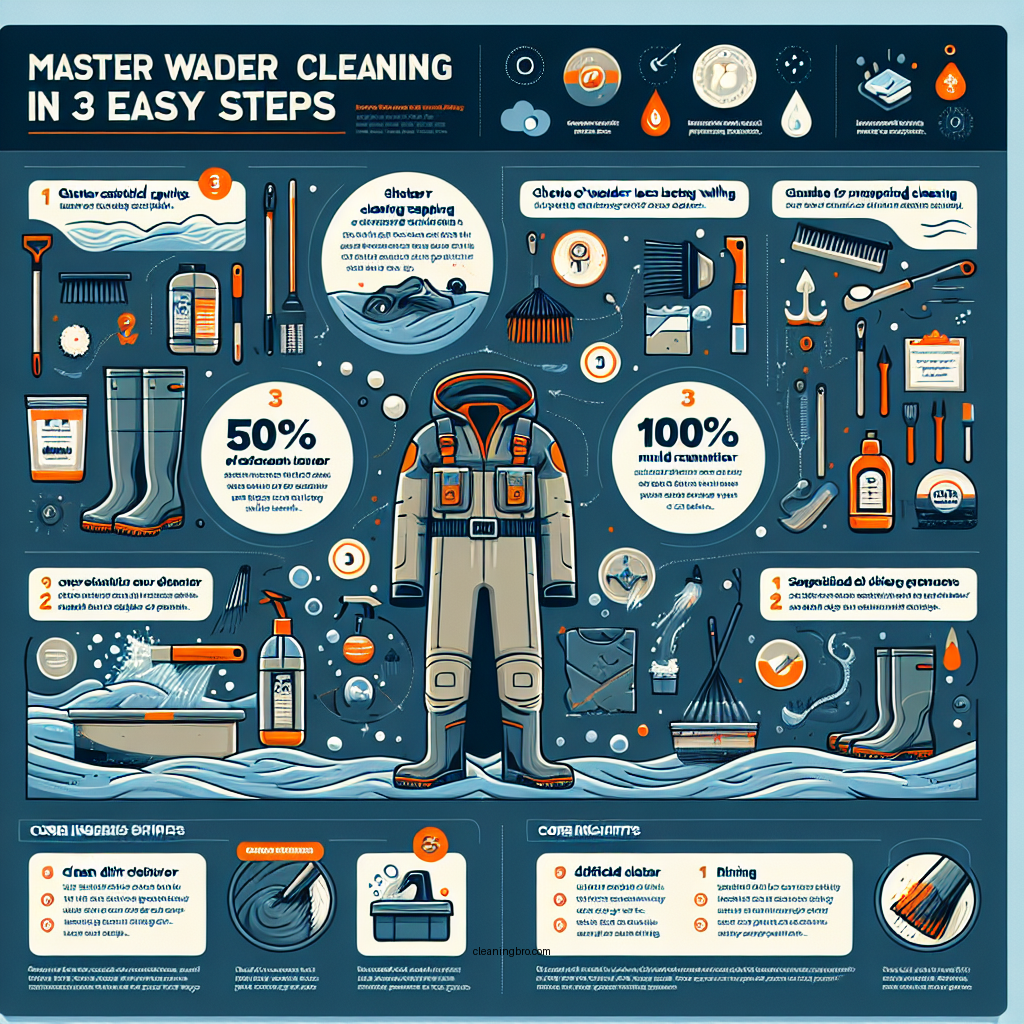 how to clean waders with boots - Data Infographic and Statistics