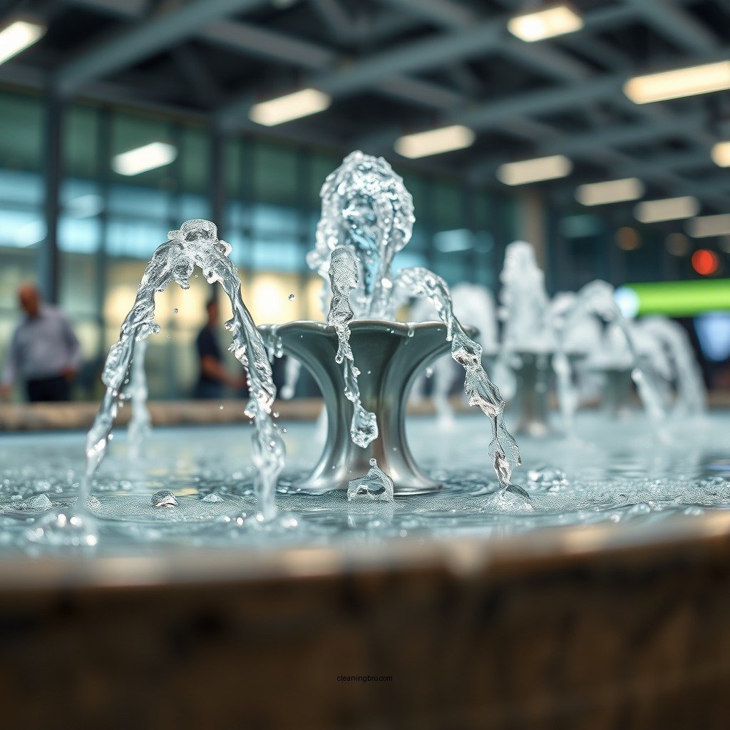 Clean the Fountain Surfaces - how to clean water fountain
