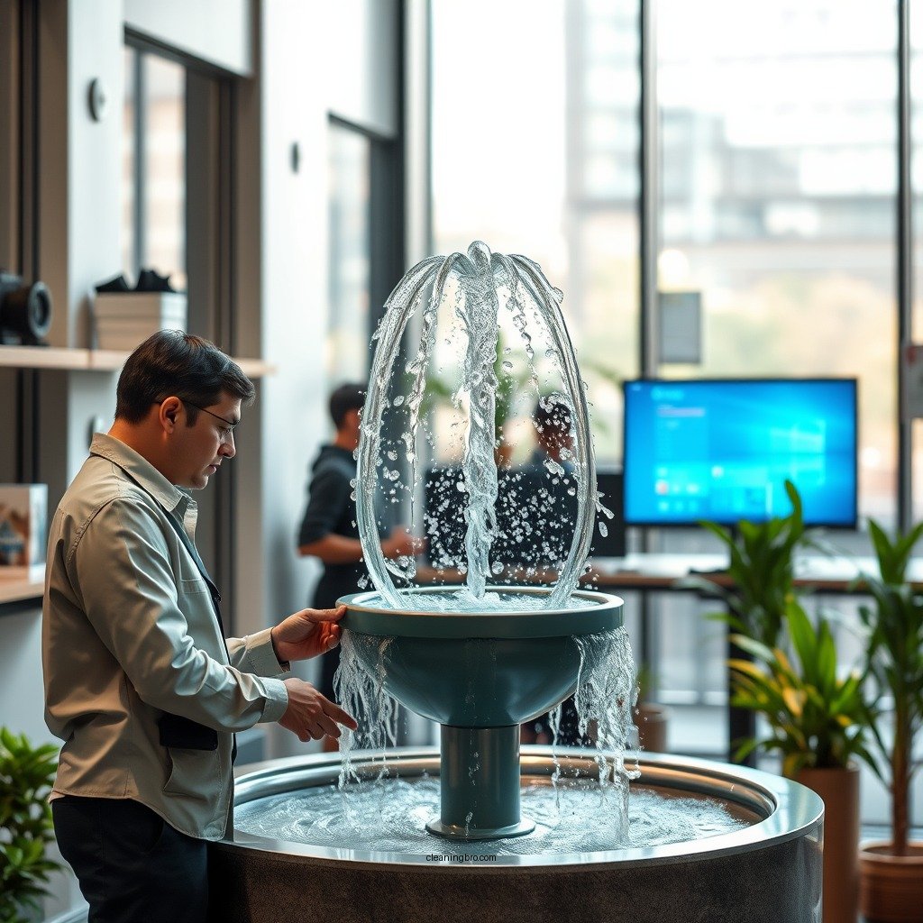 Gather Your Cleaning Supplies - how to clean water fountain