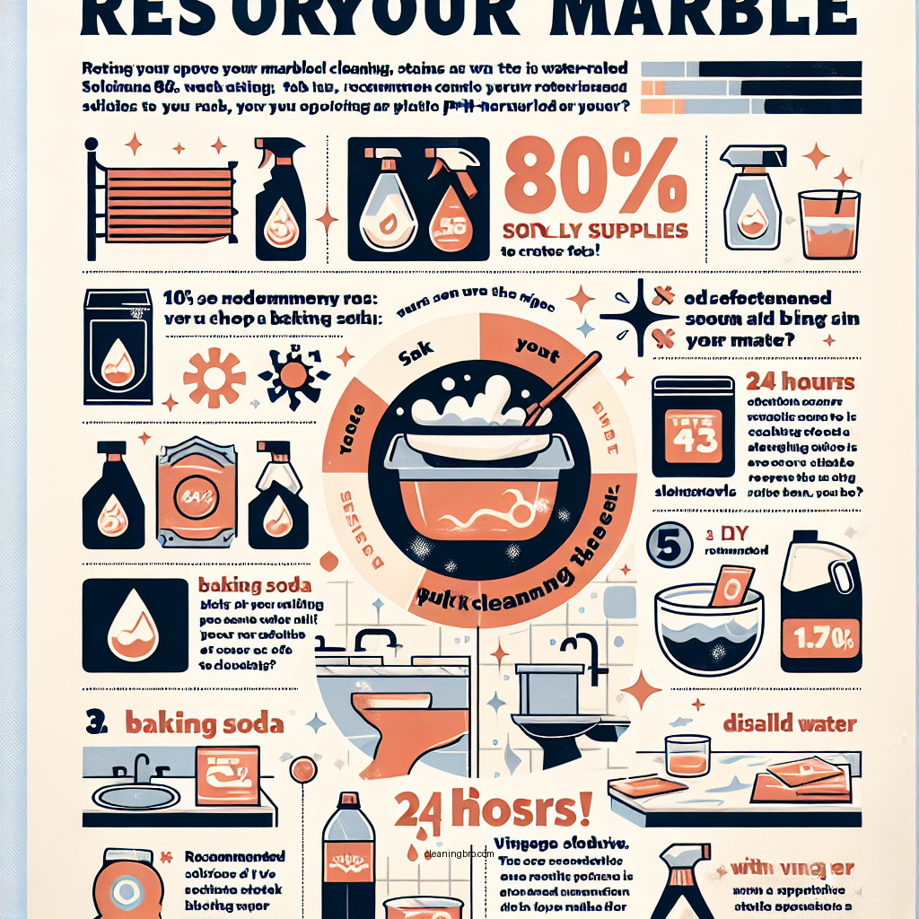 how to clean water stains on marble - Data Infographic and Statistics