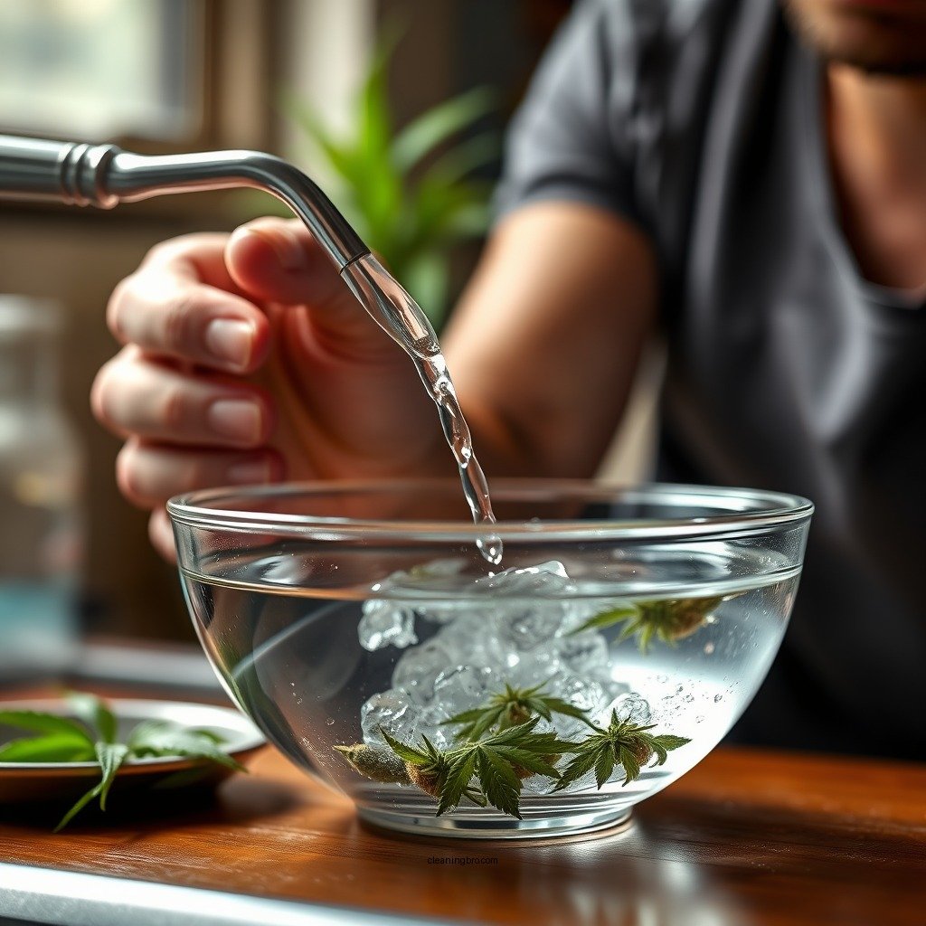 Boiling Water Method - how to clean weed bowl without rubbing alcohol