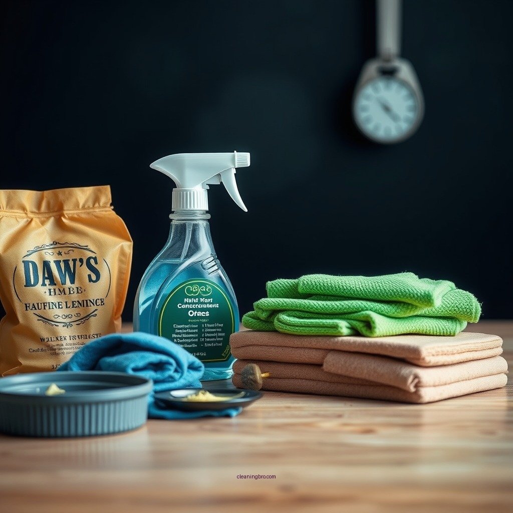 Gather Your Cleaning Supplies - how to clean weights