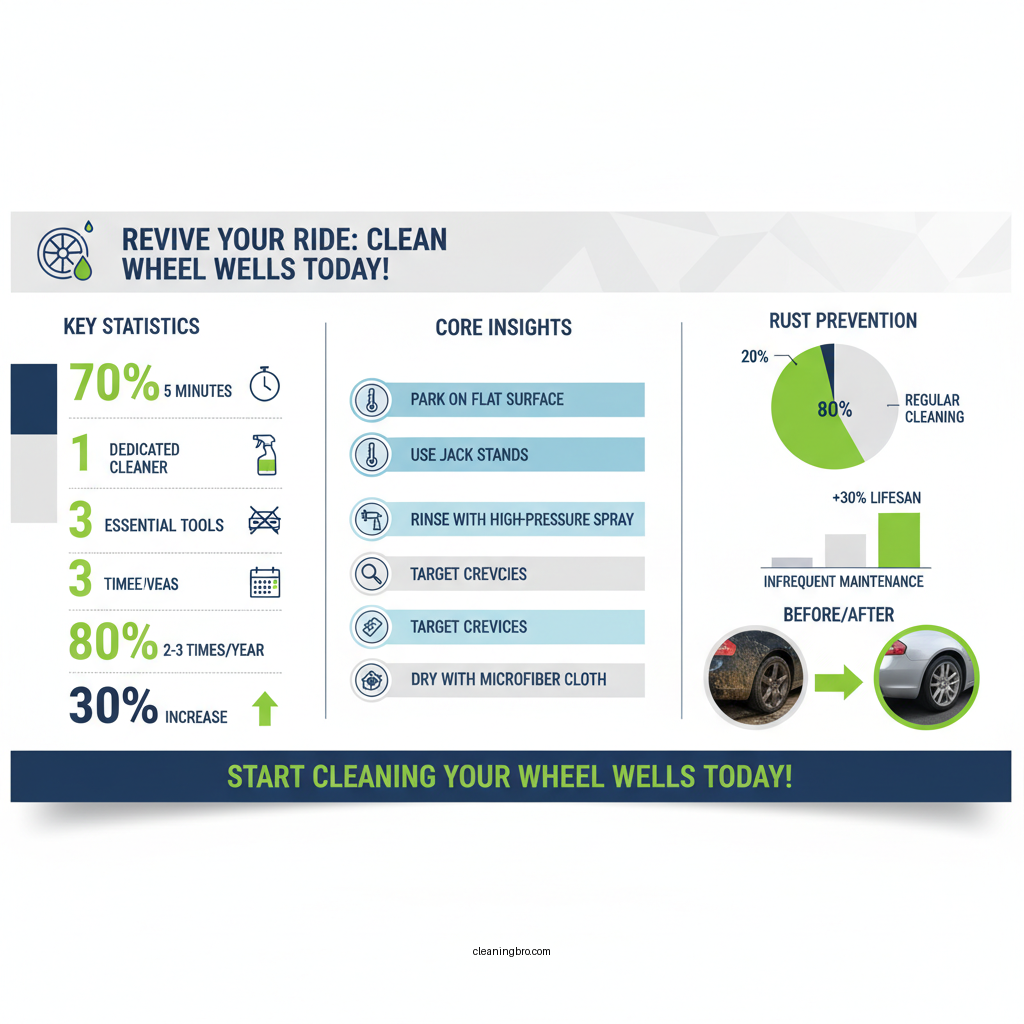how to clean wheel wells - Data Infographic and Statistics