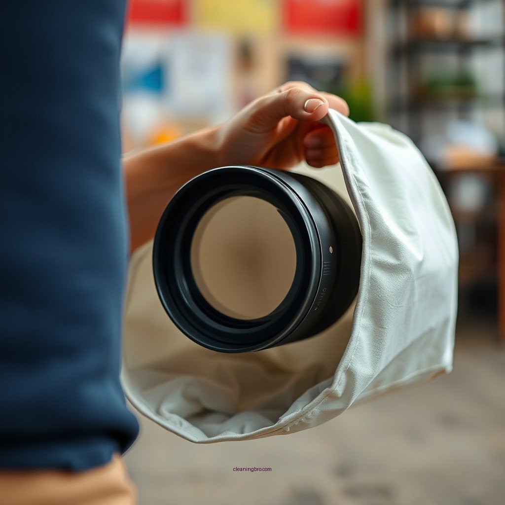 Pre-Cleaning Steps - how to clean white bag