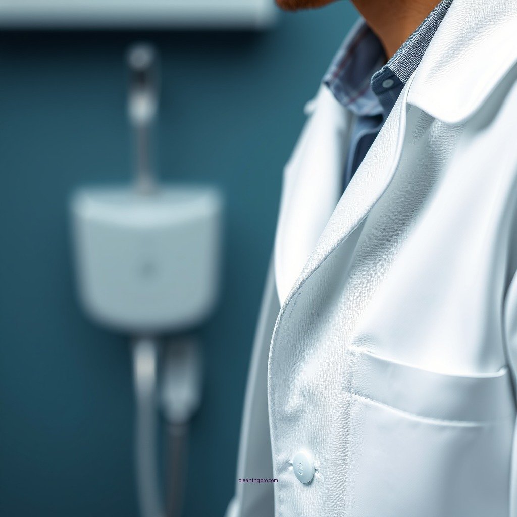 Washing Your White Coat - how to clean white coat