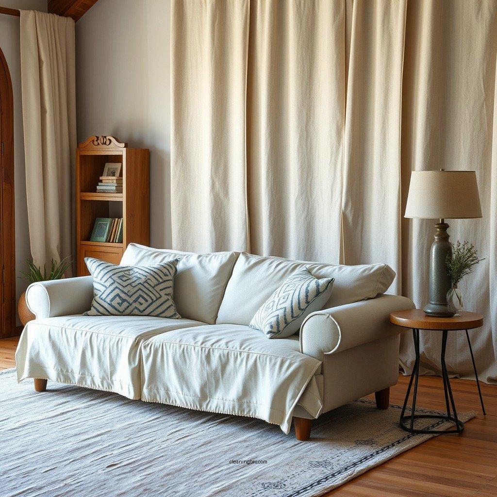 Understanding Linen Fabric - how to clean white linen couch