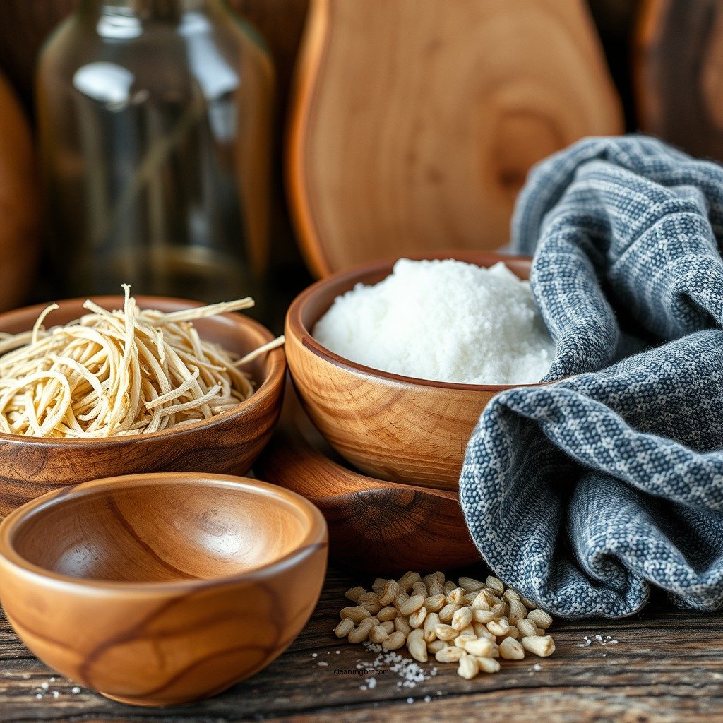 Materials You Will Need - how to clean wood bowls