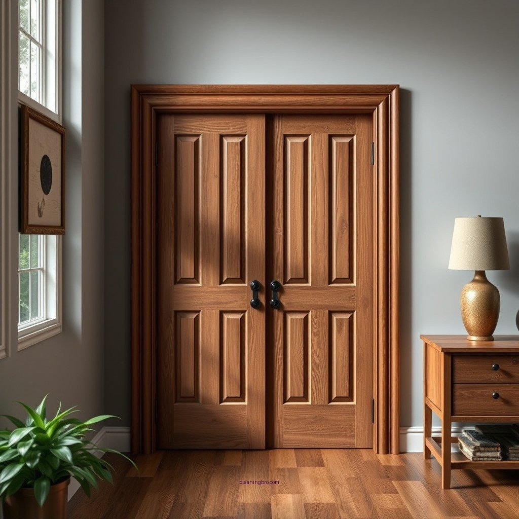 Understanding the Wood Finish - how to clean wood doors