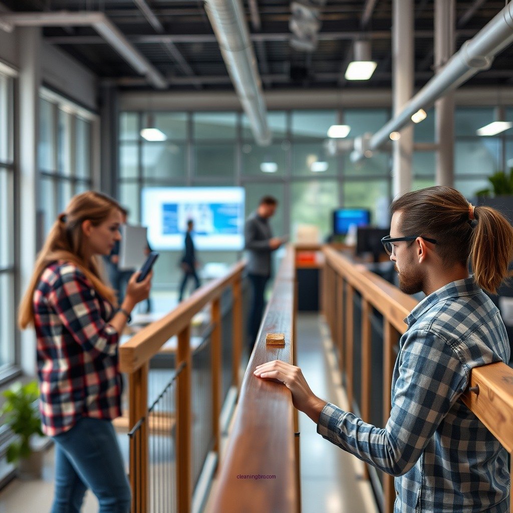 Preparing the Area for Cleaning - how to clean wood railings