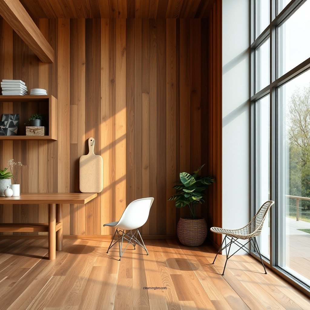 Understanding Your Wood Finish - how to clean wood walls