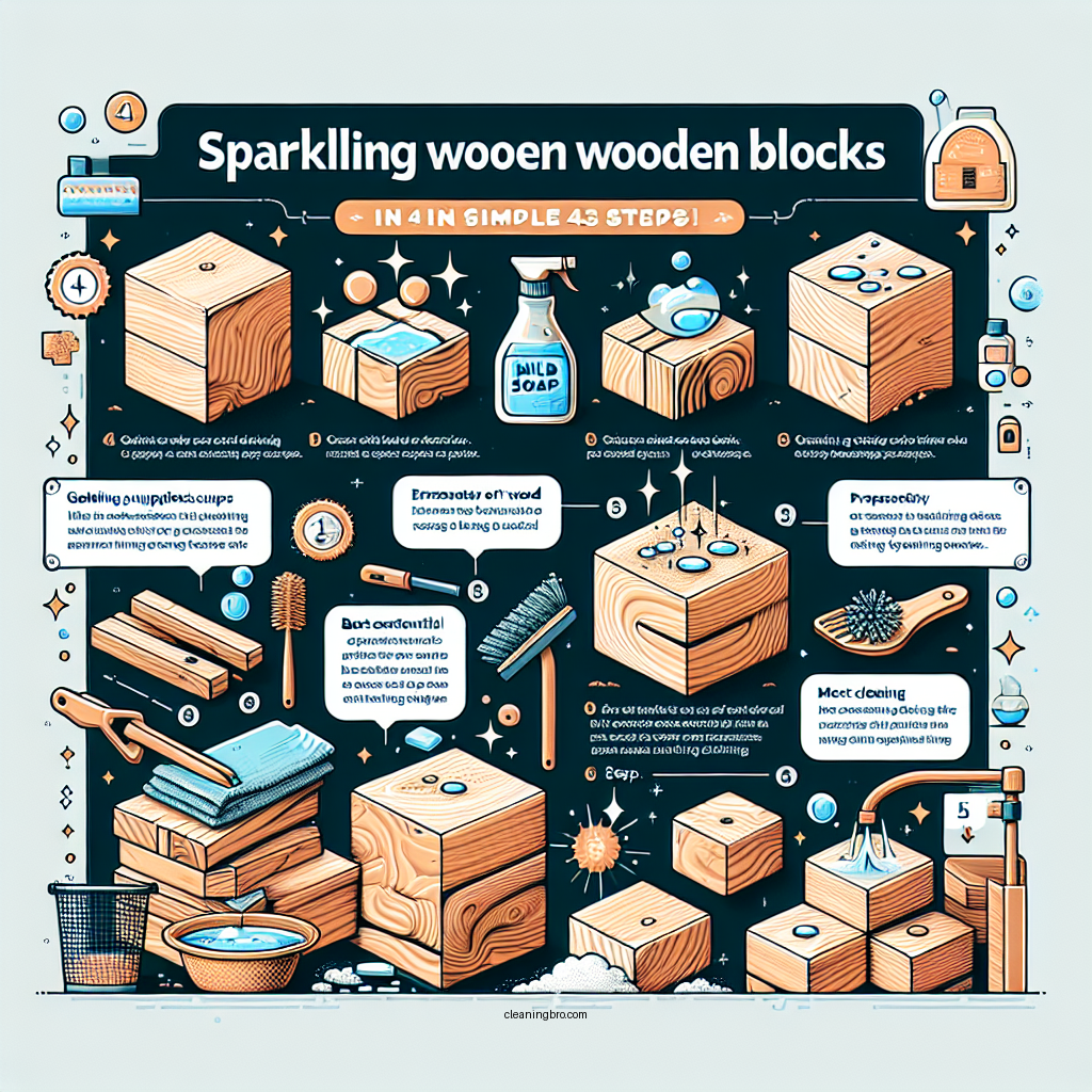how to clean wooden blocks - Data Infographic and Statistics